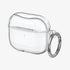 ACS05481 - Apple AirPods Pro 2 Case Ultra Hybrid in crystal clear showing the front
